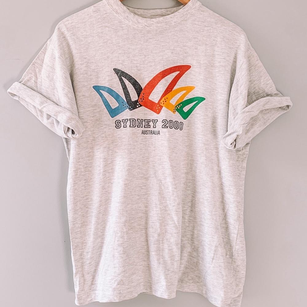 Vintage Olympics Souvenir Tee Oversized Shirt